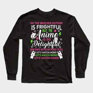 Anime Xmas Sweater Long Sleeve T-Shirt